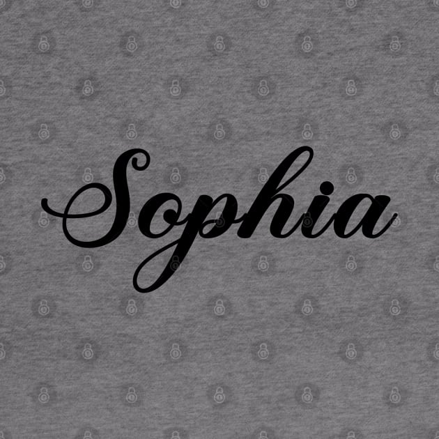 Name Of Sophia by VictoriaNameArts